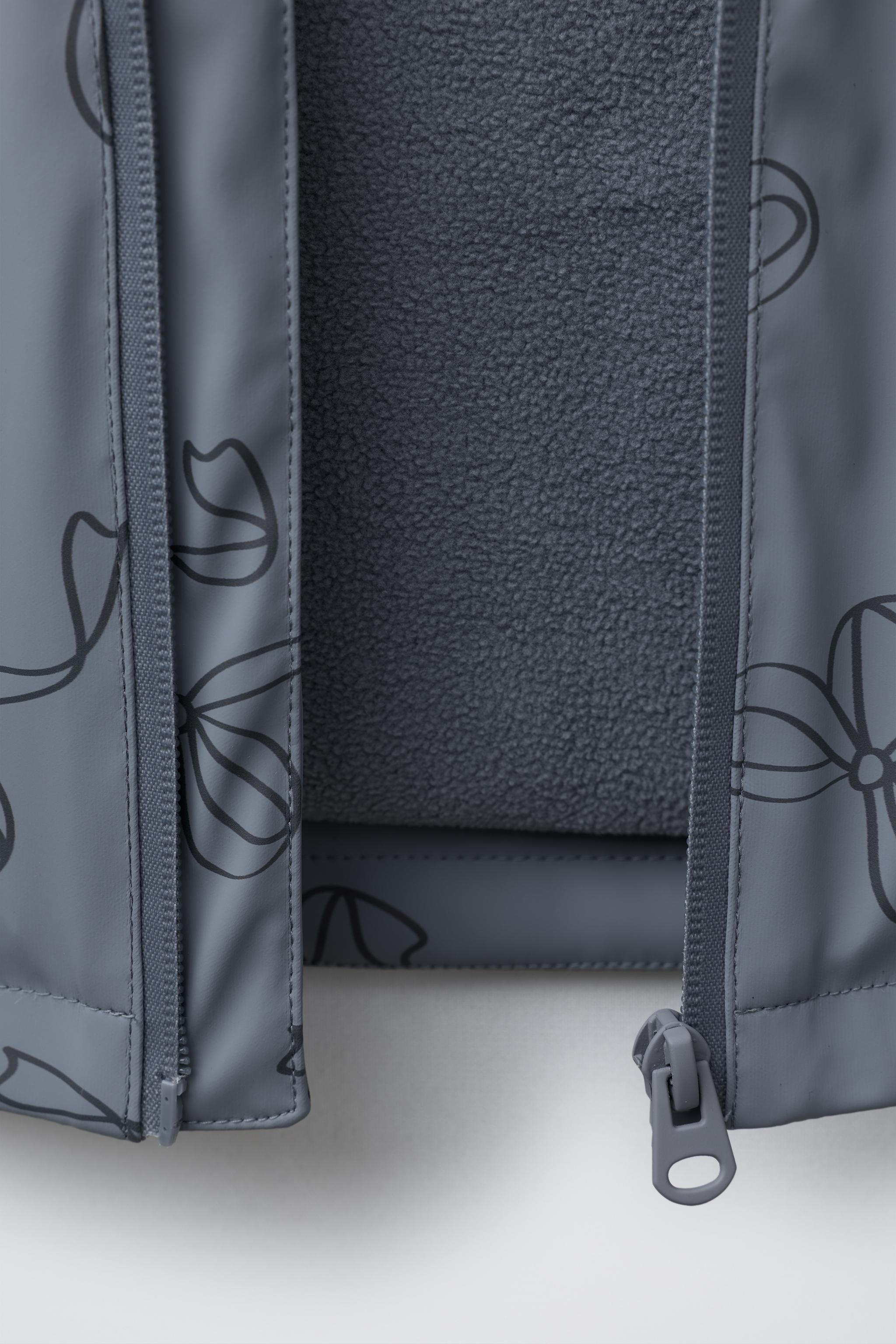 CIRÉ GOMMÉ IMPRIMÉ WATER RESISTANT DOUBLURE POLAIRE